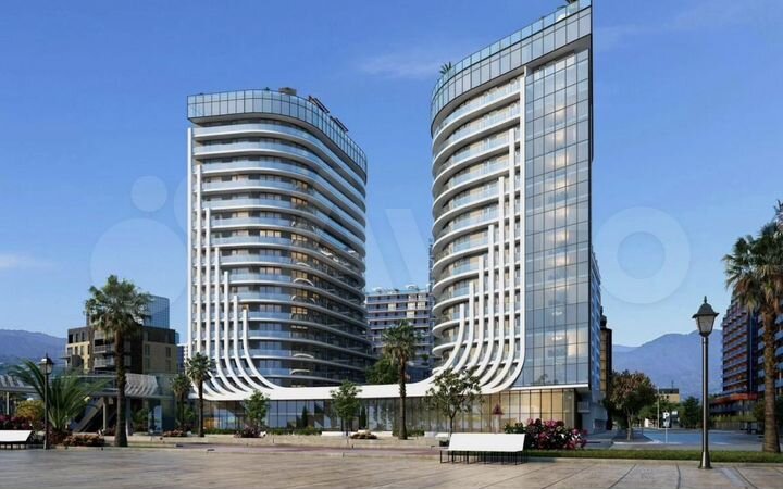 Квартира-студия, 57 м² (Грузия)