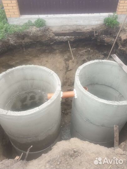 Выгребная яма (септик) под ключ