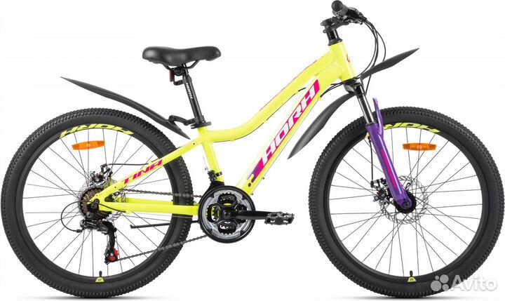 Велосипед horh tina TAD 4.0 24 (2023) Green-White