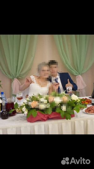 Ткань вуаль, свадебная арка