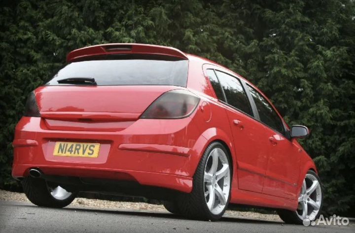 Обвес на опель астра Н 5d OPC line