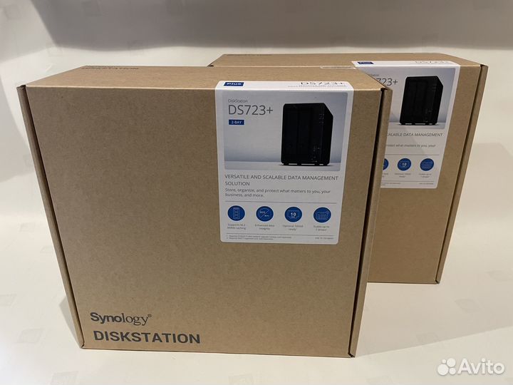 NAS Synology ds423+, ds723+, ds923+ новые