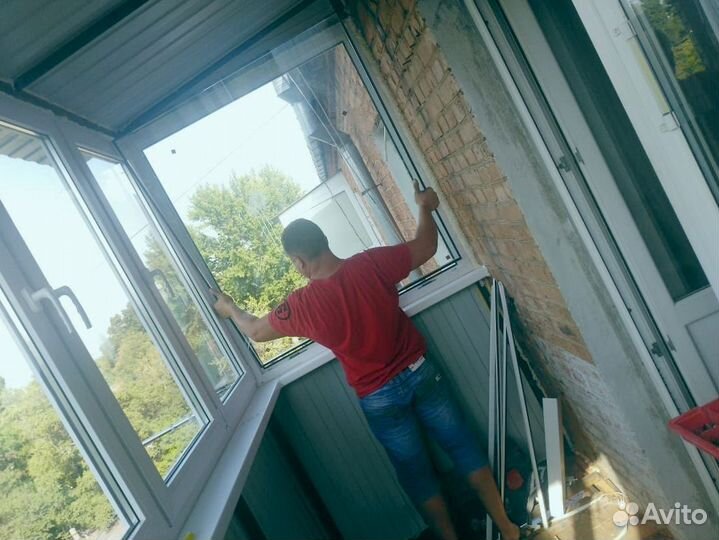 Остекление балконов/Гарантия по договору 5 лет