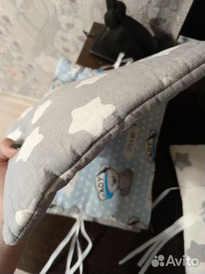 Бортики в детскую кроватку бу