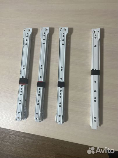 Направляющие для ящиков 4 комплекта 350мм