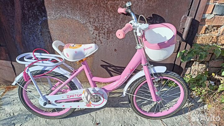 Велосипед для девочки 6 лет