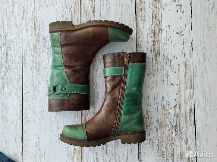 Стильные теплые зимние сапоги 35