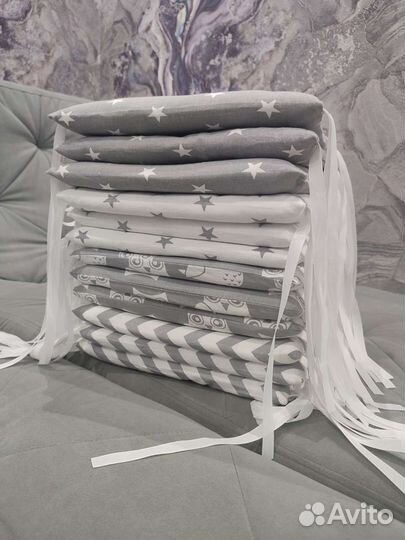 Бортики в кроватку