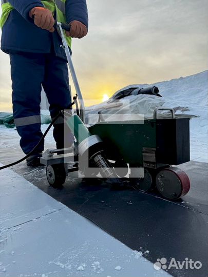 Монтаж плоской кровли из пвх мембраны