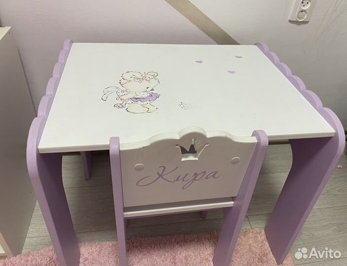 Детский туалетный столик
