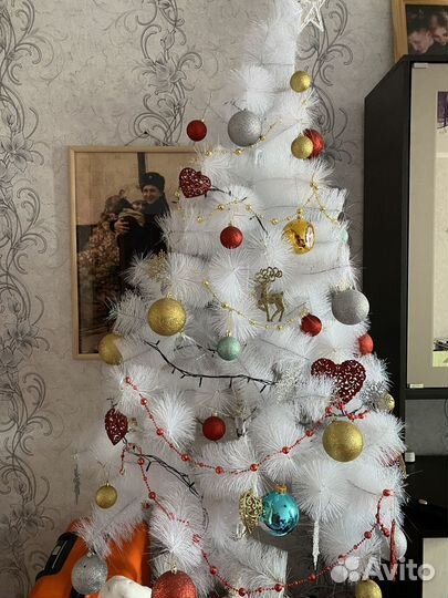 Елка искусственная белая