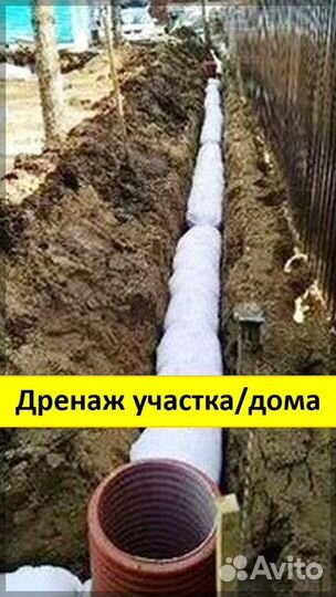 Дренаж участка