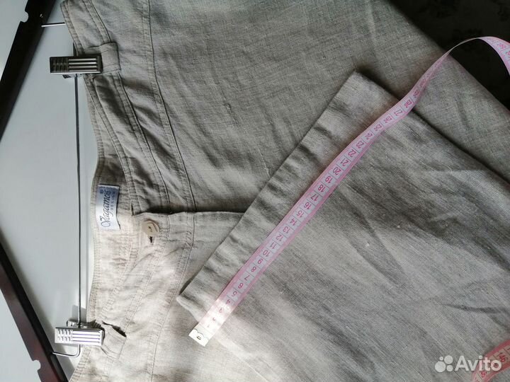 Льняные брюки женские 46 48