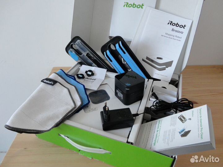 Робот полотер поломой iRobot Braava 390T