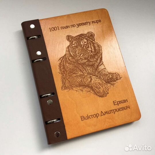 Блокнот из дерева