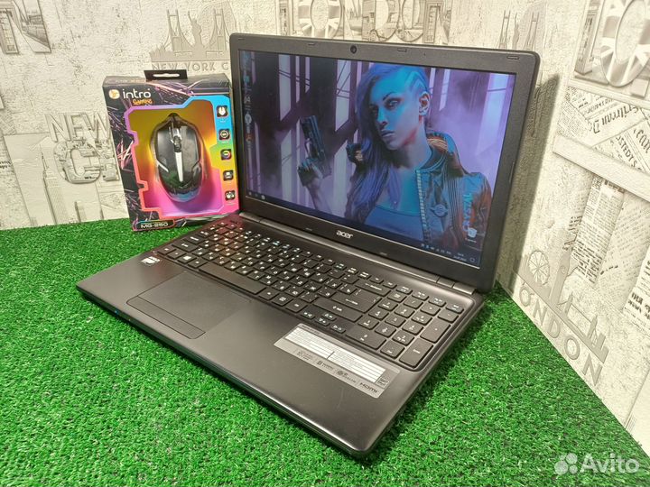 Мощный ноутбук Acer на SSD с гарантией