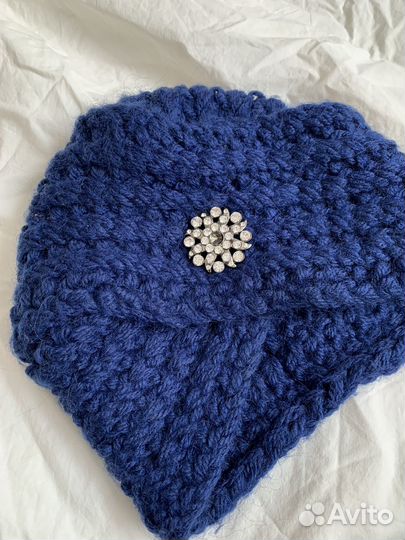 Шапка чалма и снуд