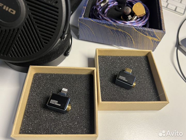 Цапы ddHiFi TC44C USB-C и Lightning