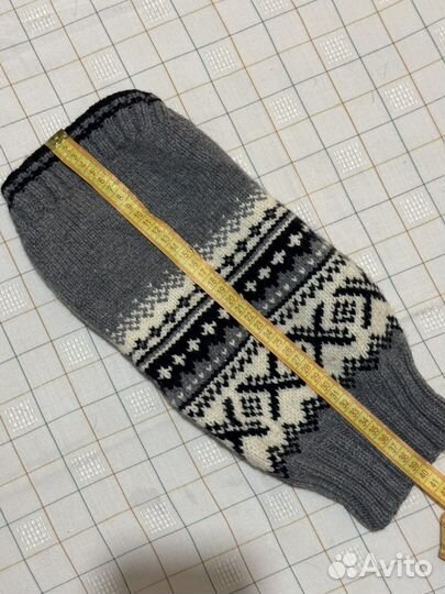 Свитер для собаки ручной вязки