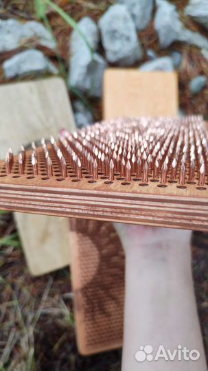 Доска садху с медными гвоздями для начинающих