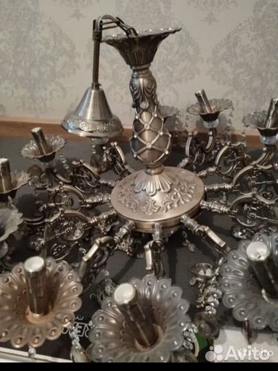 Люстра хрустальная