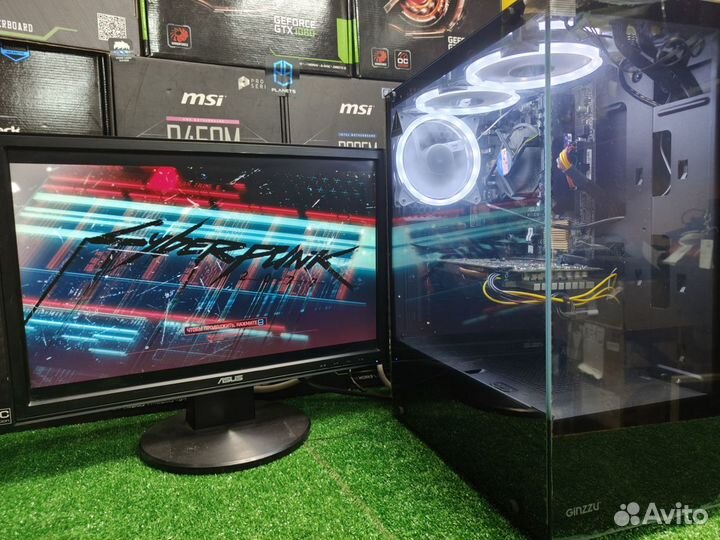 Игровой пк с монитором i5 16gb ddr4 GTX 1060 6GB 5