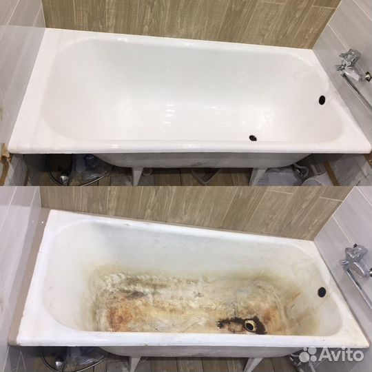 Реставрация ванн жидким акрилом