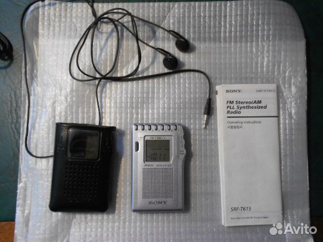Радиоприемник sony SRF-T615