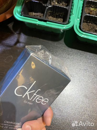 CKfree туалетная вода, новая