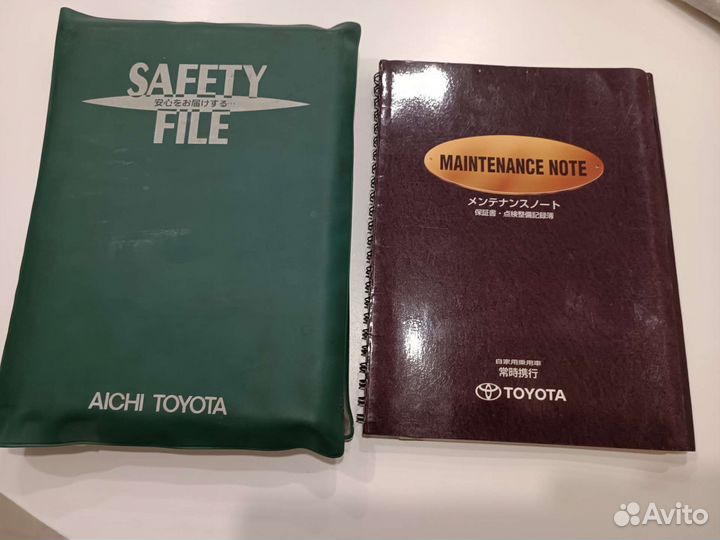 Руководство для владельца Camry, Crown, Altezza