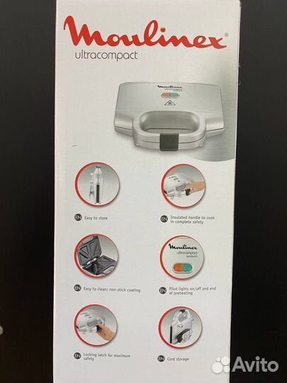 Сэндвич-тостер Moulinex