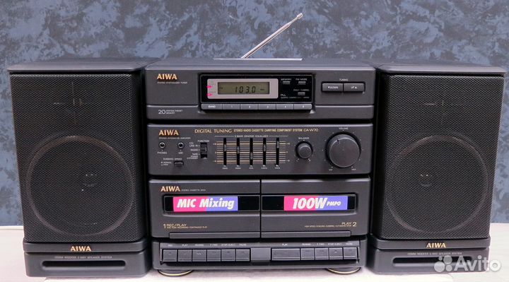Aiwa CA W70-новая в оригинальной коробке. 220v
