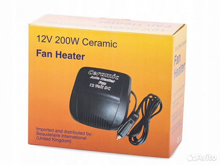 Портативный охладитель\авто Ceramic Fan Heater