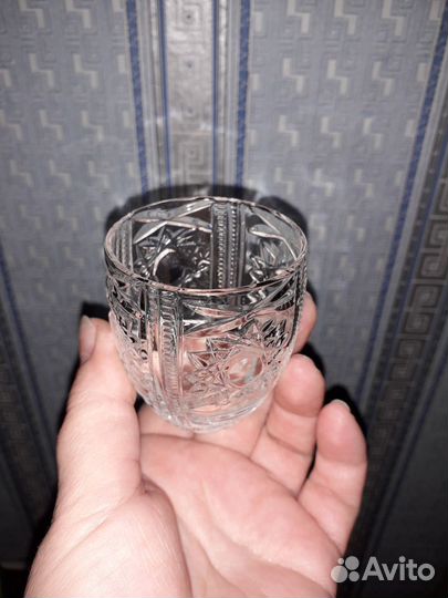 Хрустальные стопки СССР