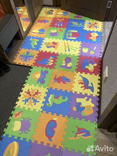 Детский коврик пазл