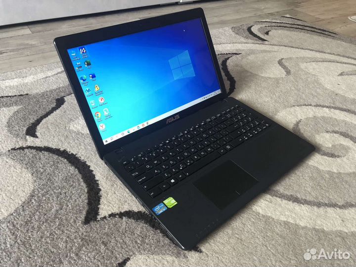 Мощный ноутбук asus, ссд, 8гб