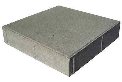 Плитка бетонная тротуарная 400*400*60 серая