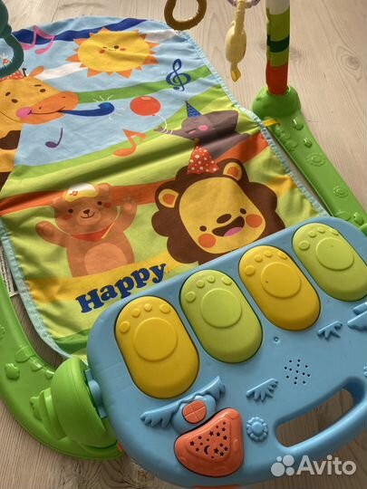 Развивающий коврик с пианино