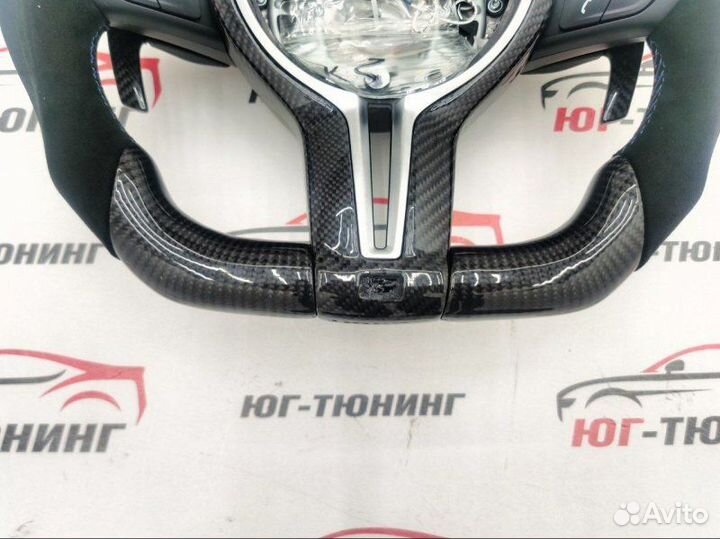 Руль M-Performance карбон + алькантара с дисплеем