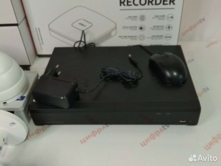 Видеонаблюдение с микрофоном 13 камер