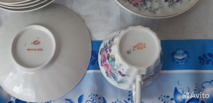 Фарфоровая посуда лфз СССР