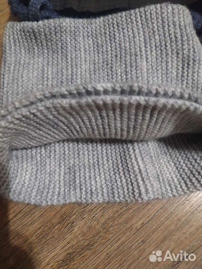 Шапка и снуд зимние