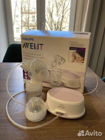 Молокоотсос avent электрический
