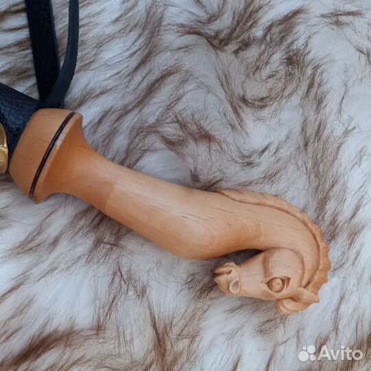 Уральская нагайка с декоративной рукоятью