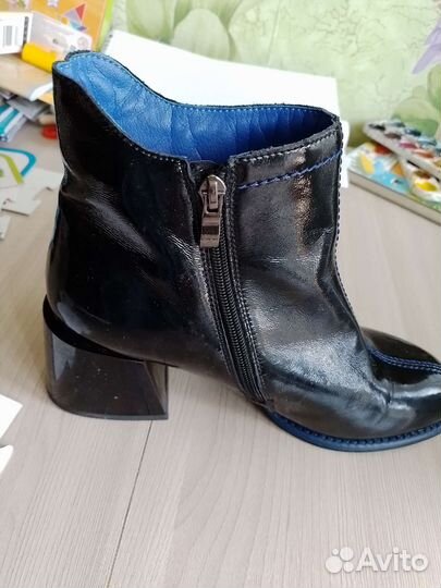 Ботильоны натуральная кожа женские 39 размер