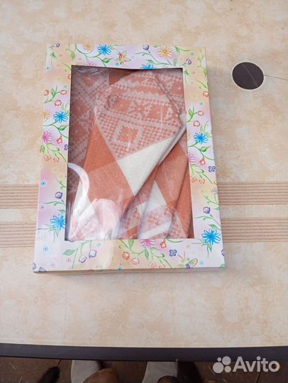 Скатерти из льна, хлопка, СССР