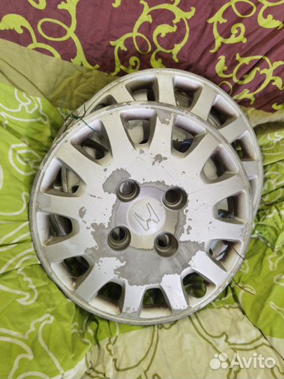 Колпаки honda r14 комплект