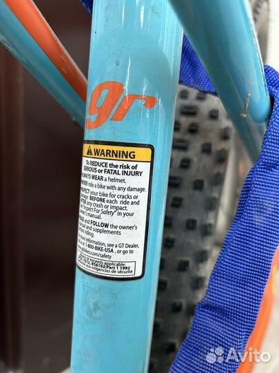 Велосипед gt avalanche