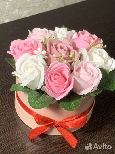 Букет цветов из мыла