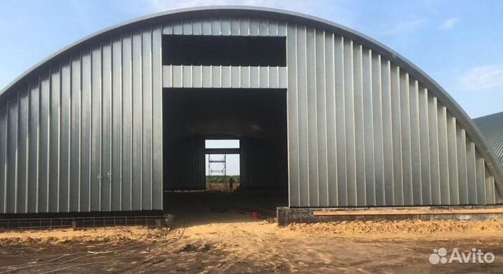 Ангар арочный
